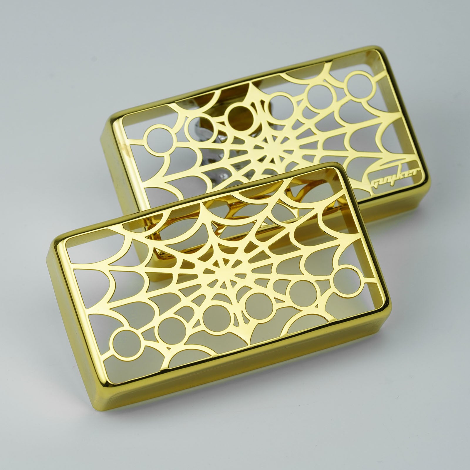 Humbucker Pickup Covers – Spider Web Hollow Style | Guyker