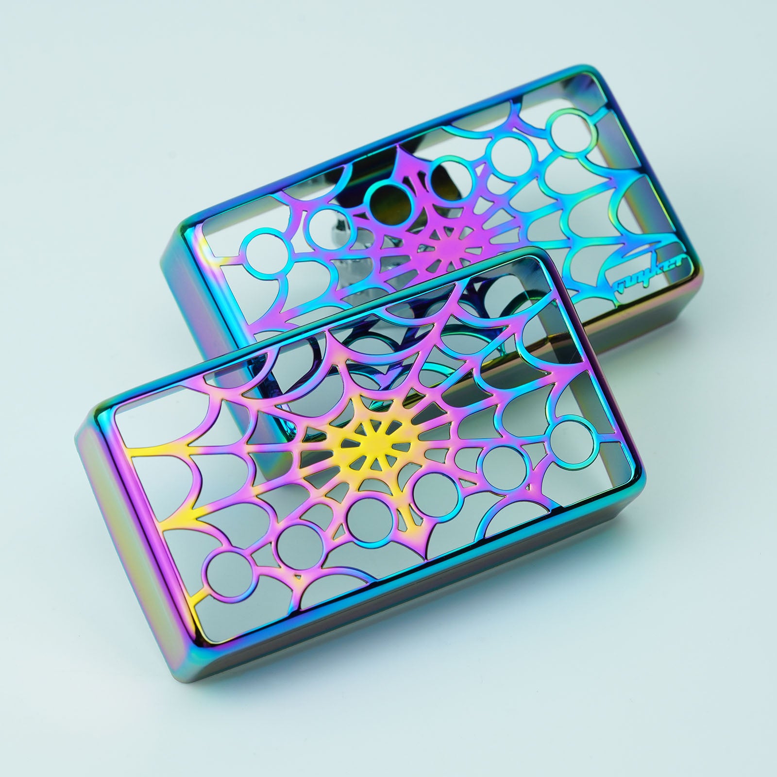 Humbucker Pickup Covers – Spider Web Hollow Style | Guyker