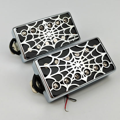 Humbucker Pickup Covers – Spider Web Hollow Style | Guyker
