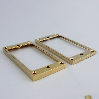 Humbucker Pickup Mounting Rings – Flat Top Metal Frame | Guyker