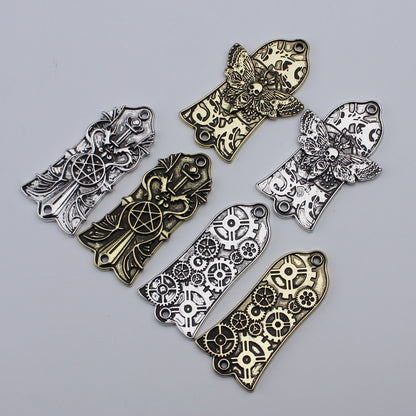 Guyker 2/3Hole Zinc Alloy Truss Rod Cover with Three Patterns for LP Style Guitars