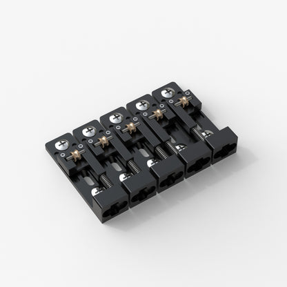 Individual Roller Bridge for 4/5-String Electric Bass Guyker