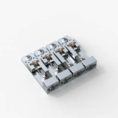 Individual Roller Bridge for 4/5-String Electric Bass Guyker