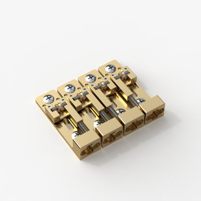 Individual Roller Bridge for 4/5-String Electric Bass Guyker