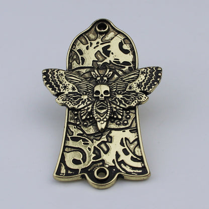 Guyker 2/3Hole Zinc Alloy Truss Rod Cover with Three Patterns for LP Style Guitars