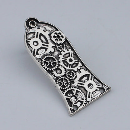 Guyker 2/3Hole Zinc Alloy Truss Rod Cover with Three Patterns for LP Style Guitars