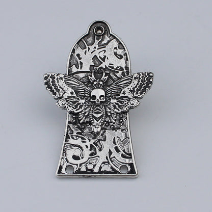 Guyker 2/3Hole Zinc Alloy Truss Rod Cover with Three Patterns for LP Style Guitars