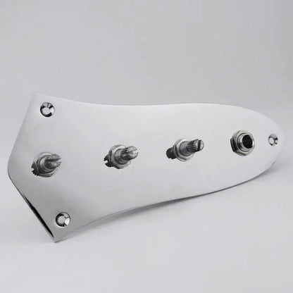 Jazz Bass Preamp Control Plate with Knobs and Jack | Guyker