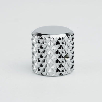 Knurled Aluminum Alloy Control Knob Dia. 6.3mm for Guitar & Bass | Guyker