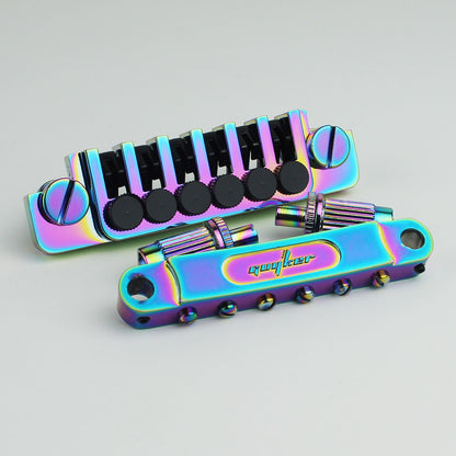LP Guitar Bridge and Tailpiece Combo 6 String Stop Bar Guyker