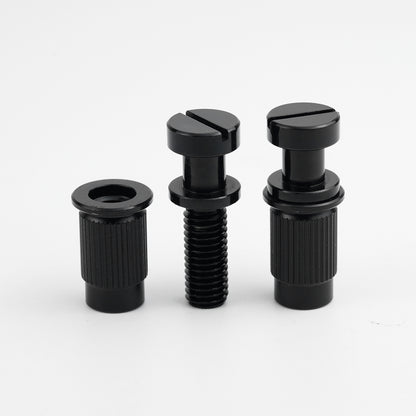 Guyker LZ004 Adjustable Stop Tailpiece Studs & Bushings Set for LP-Style Guitar