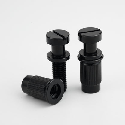 Guyker LZ004 Adjustable Stop Tailpiece Studs & Bushings Set for LP-Style Guitar