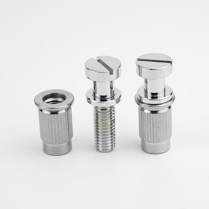 Guyker LZ004 Adjustable Stop Tailpiece Studs & Bushings Set for LP-Style Guitar