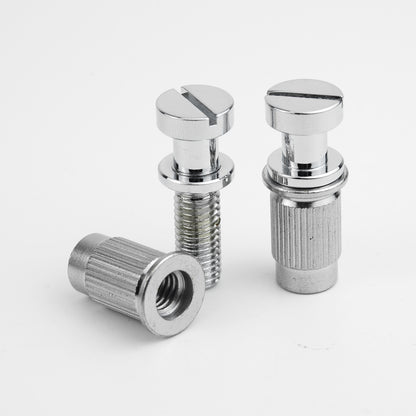 Guyker LZ004 Adjustable Stop Tailpiece Studs & Bushings Set for LP-Style Guitar