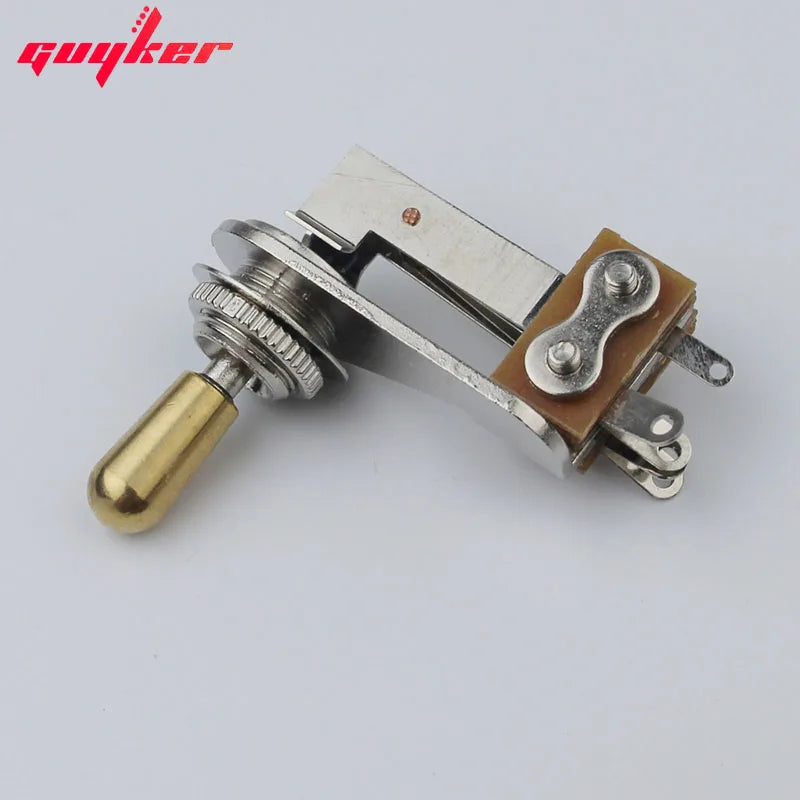 L Type 3 Way Brass Head Switch For Guitar - Guyker