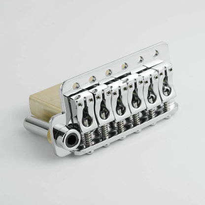 Left-Handed Guitar Tremolo Bridge with Roller Saddles String Spacing 10.8MM Guyker