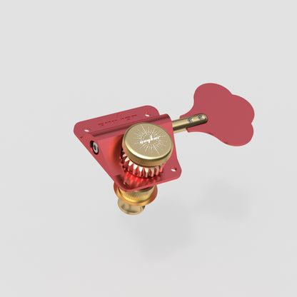 Locking CNC Machined Bass Tuner Aluminum Alloy Housing Guyker