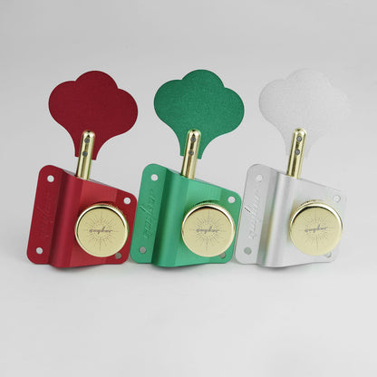 Locking CNC Machined Bass Tuner Aluminum Alloy Housing Guyker