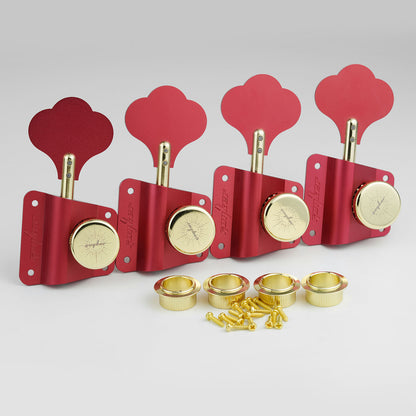 Locking CNC Machined Bass Tuner Aluminum Alloy Housing Guyker