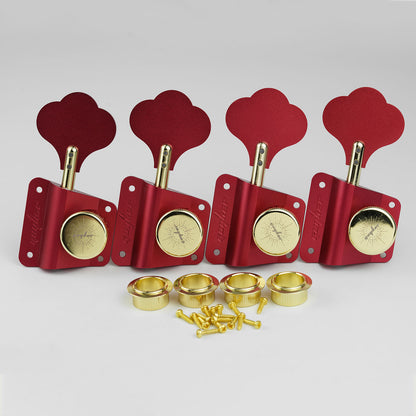 Locking CNC Machined Bass Tuner Aluminum Alloy Housing Guyker