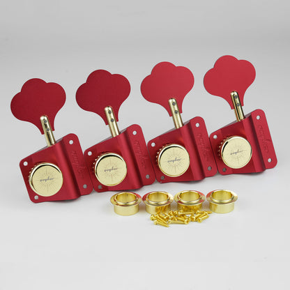 Locking CNC Machined Bass Tuner Aluminum Alloy Housing Guyker