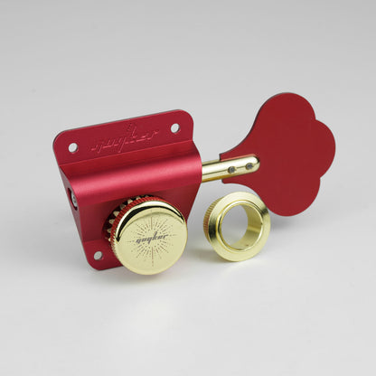 Locking CNC Machined Bass Tuner Aluminum Alloy Housing Guyker