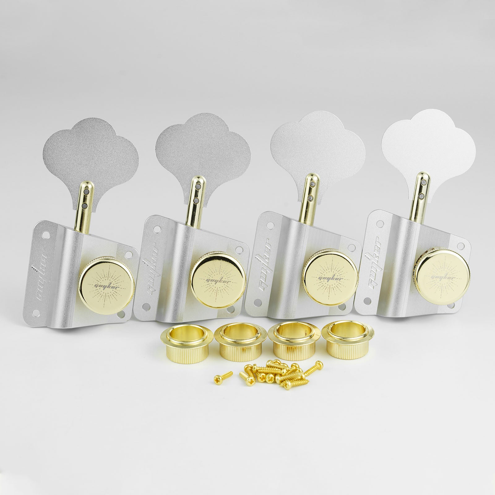 Locking CNC Machined Bass Tuner Aluminum Alloy Housing Guyker