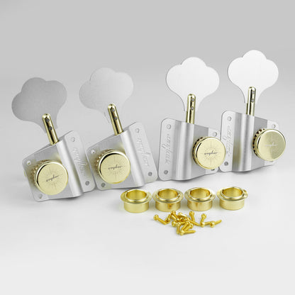 Locking CNC Machined Bass Tuner Aluminum Alloy Housing Guyker