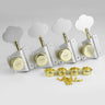 Aluminum Anodized Chrome / 4L (For Left handed guitar)