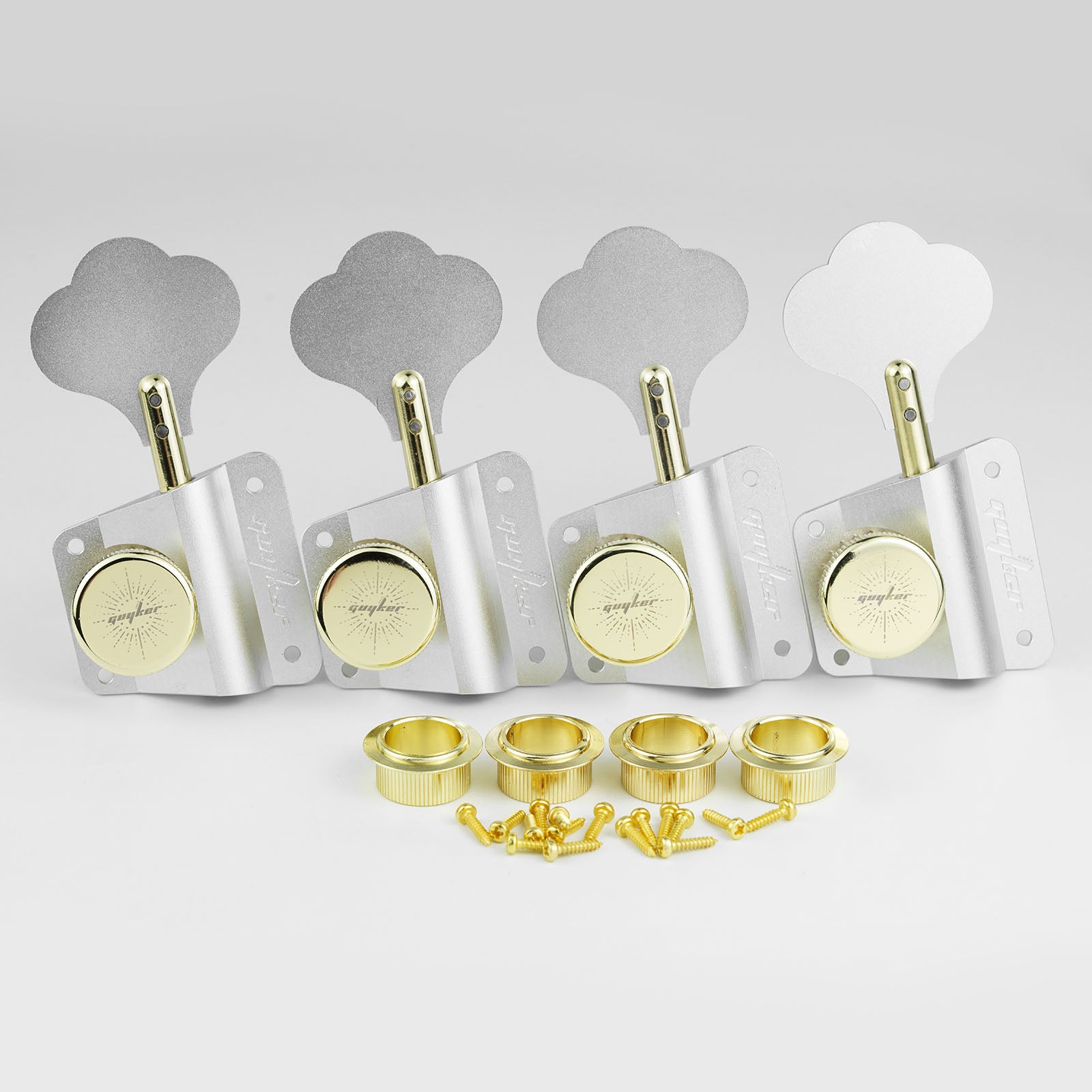 Locking CNC Machined Bass Tuner Aluminum Alloy Housing Guyker