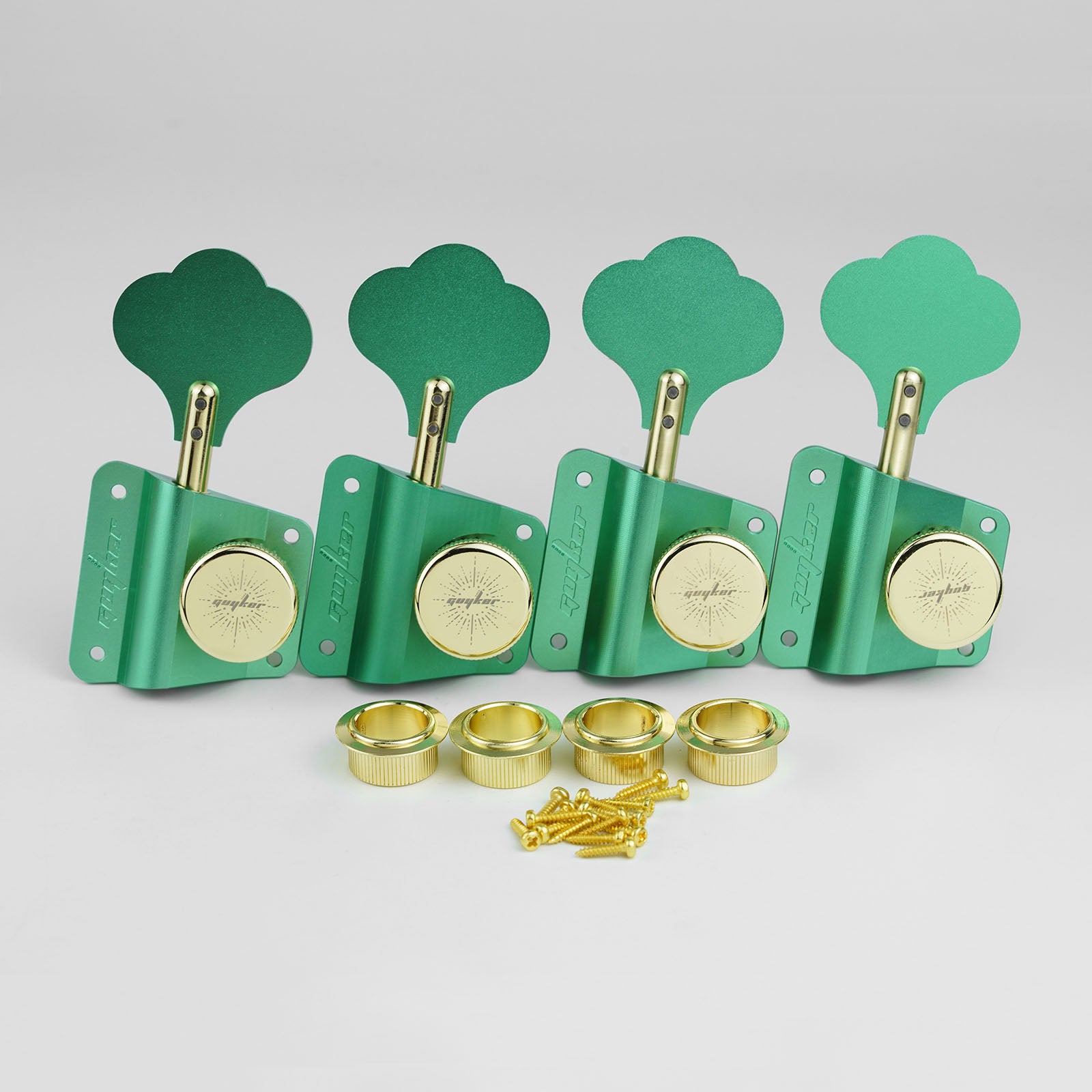 Locking CNC Machined Bass Tuner Aluminum Alloy Housing Guyker