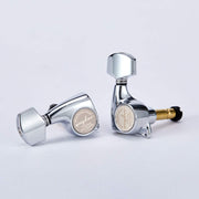 Locking Guitar Tuning Pegs Front Mount 3R+3L Set Guyker