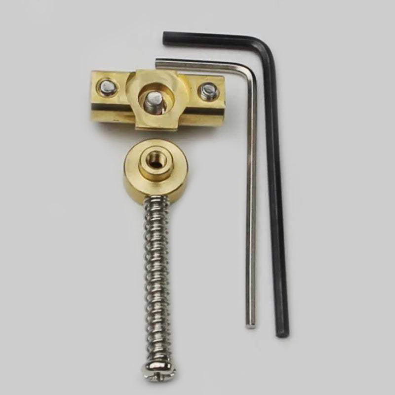BRASS SWIVEL Guitar Bridge Saddles with Wrench for TL Electric Guitar