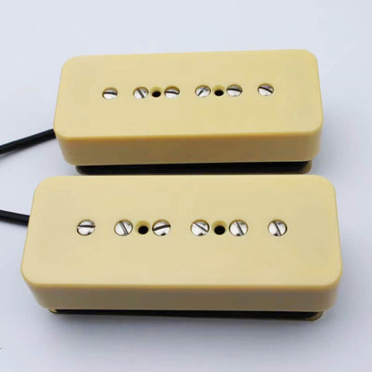 P90 Double Layer Noise Reduction Guitar Pickup Black/Yellow