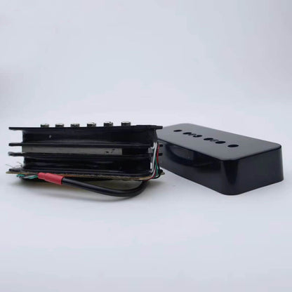P90 Double Layer Noise Reduction Guitar Pickup Black/Yellow