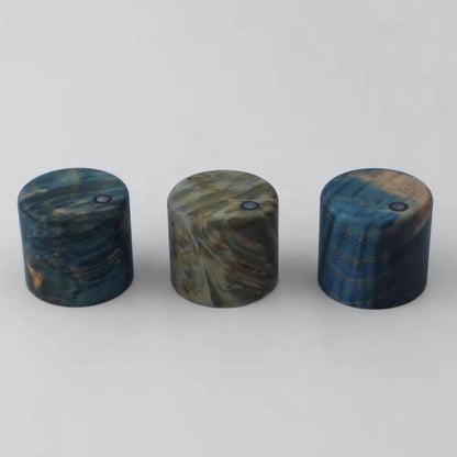 Guyker WK010 Adjustable Natural Wood Brass Shaft Knob Dia. 6mm