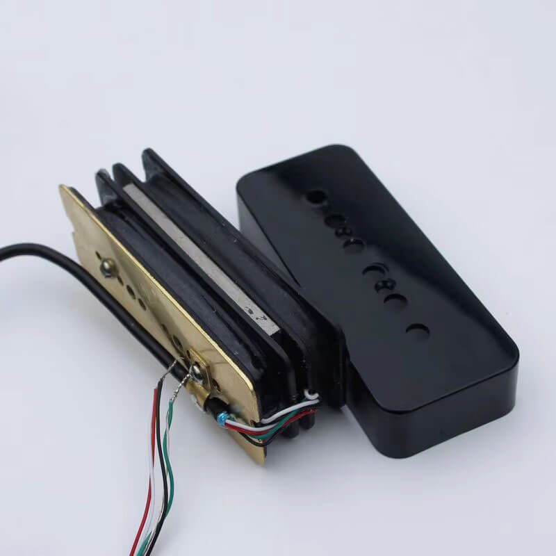 P90 Double Layer Noise Reduction Guitar Pickup Black/Yellow