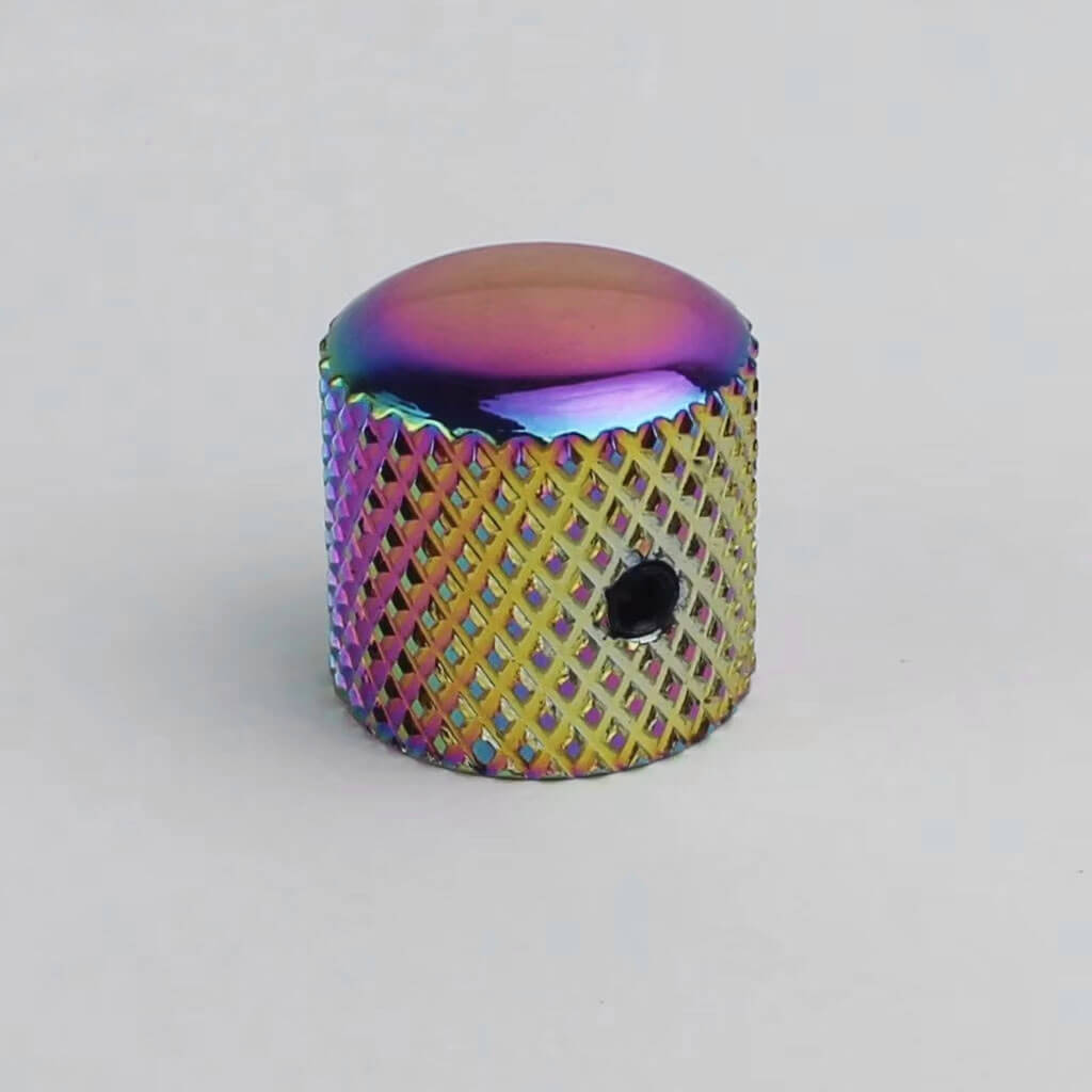 Ready to Ship (US) | Guyker NS005 Dome Metal Control Knob Dia. 6mm For Electric Guitar Bass