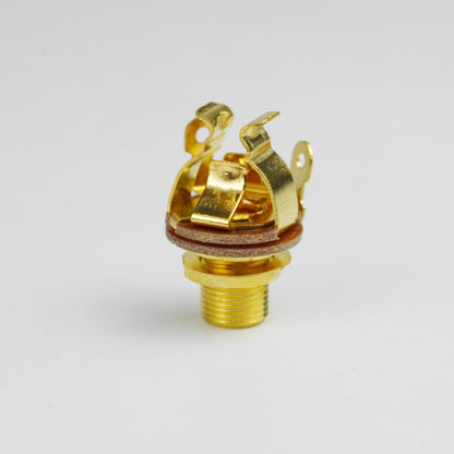 Metal 1/4" Mono Output Metal Jack Socket Guyker