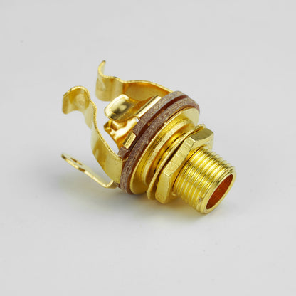 Metal 1/4" Mono Output Metal Jack Socket Guyker