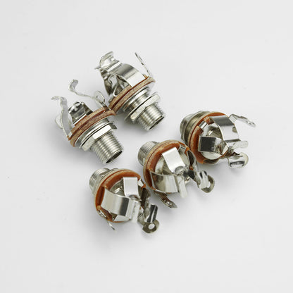 Metal 1/4" Mono Output Metal Jack Socket Guyker