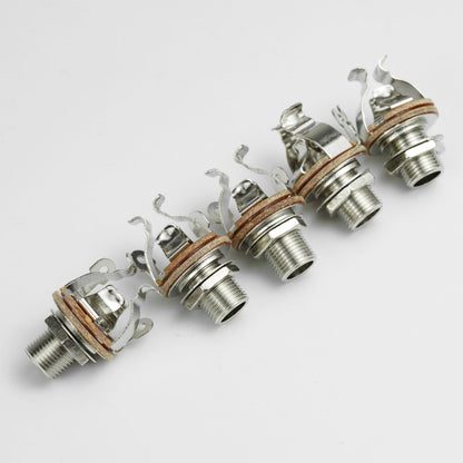 Metal 1/4" Mono Output Metal Jack Socket Guyker