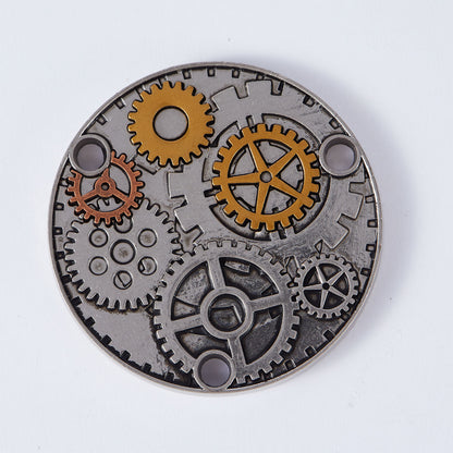 Metal Gear Pattern Toggle Switch Back Plate for LP | Guyker