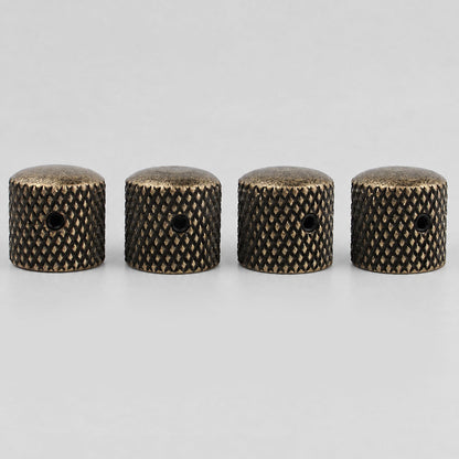Guyker NS005 Dome Metal Control Knob for Electric Guitar & Bass, Dia. 6mm