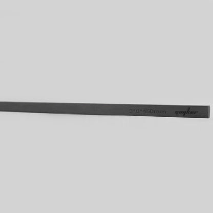 Guyker 2pcs Carbon Fiber Neck Rods 3mmX6mmX380mm/450mm Guitar Guitar Neck Stiffener for Strings Instruments