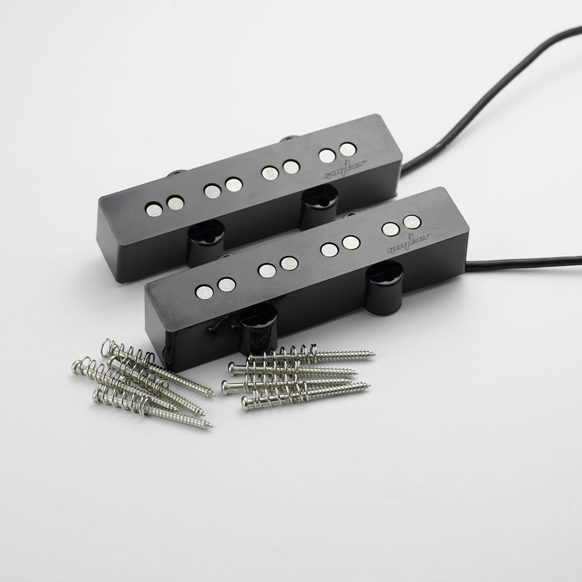 Noiseless Stacked Single Coil Style Bass Pickup – Neck 18K & Bridge 19K Guyker