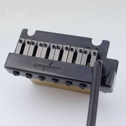 Non-locking 2 Point Guitar Tremolo Bridge with Brass Saddle & Block for FD Strat | Guyker