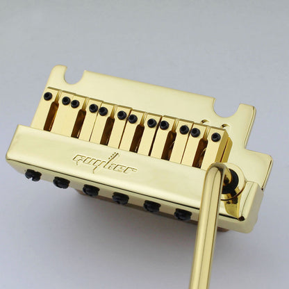 Non-locking 2 Point Guitar Tremolo Bridge with Brass Saddle & Block for FD Strat | Guyker