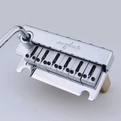 Non-locking 2 Point Guitar Tremolo Bridge with Brass Saddle & Block for FD Strat | Guyker