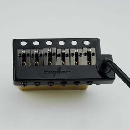 Non-locking 6 Point Guitar Tremolo Bridge 10.8MM with Brass Saddle Brass Block Guyker